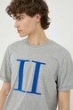Odzież Les Deux t-shirt bawełniany LDM101110 szary