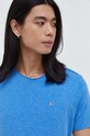 Tommy Jeans tricou albastru DM0DM09586.