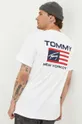 Хлопковая футболка Tommy Jeans  100% Хлопок