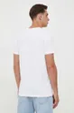 Βαμβακερό t-shirt BOSS λευκό
