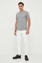 BOSS t-shirt 50494978 szary AW23