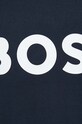 Бавовняна футболка BOSS 50495742 темно-синій