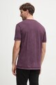 Одежда Хлопковая футболка Boss Orange BOSS ORANGE 50502173 фиолетовой