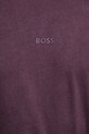 Хлопковая футболка Boss Orange BOSS ORANGE 50502173 фиолетовой