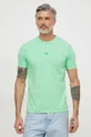 Βαμβακερό μπλουζάκι Boss Orange BOSS ORANGE πράσινο