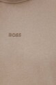Βαμβακερό μπλουζάκι Boss Orange BOSS ORANGE καφέ 50502173