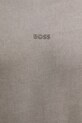 Βαμβακερό μπλουζάκι BOSS Orange BOSS ORANGE 50502173 καφέ