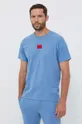 modrá Pyžamové tričko HUGO Pánsky