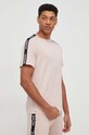 HUGO tricou lounge imprimeu roz 50504270