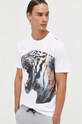 HUGO tricou din bumbac alb 50494577