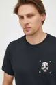 mornarsko modra Bombažna kratka majica PS Paul Smith