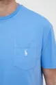 Majica kratkih rukava s dodatkom lana Polo Ralph Lauren Muški
