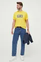 Polo Ralph Lauren t-shirt bawełniany żółty