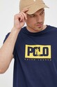 Polo Ralph Lauren t-shirt bawełniany granatowy 710909594