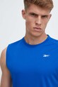 Reebok t-shirt treningowy ID TRAIN niebieski HS7743