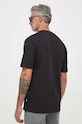 Одежда Хлопковая футболка Lindbergh 30.400120.BLACK чёрный
