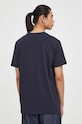 Odzież The Mercer Brand t-shirt bawełniany MEAP233006 granatowy