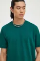 zelená Bavlnené tričko Mercer Amsterdam