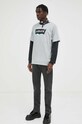 Bavlnené tričko Levi's 16143.0931 sivá AW23