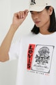 Levi's t-shirt bawełniany biały 16143.1220