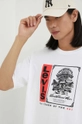 bianco Levi's t-shirt in cotone