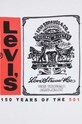 Βαμβακερό μπλουζάκι Levi's 16143.1220 λευκό