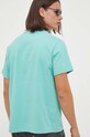Odzież Levi's t-shirt bawełniany 56605.0174 turkusowy