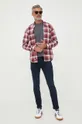 Βαμβακερό μπλουζάκι Pepe Jeans Wiltshire γκρί