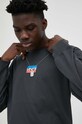 Bavlnené tričko s dlhým rukávom Levi's sivá 36015.0157
