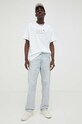 Levi's t-shirt bawełniany 16143.0945 biały AW23