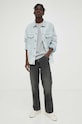 Levi's pamut póló 16143.0952 szürke AW23
