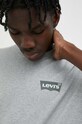 Levi's pamut póló 16143.0952 szürke