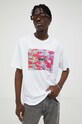 Levi's t-shirt bawełniany biały 16143.0983