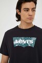 Bavlnené tričko Levi's 22491.1444 čierna