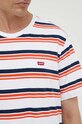 Levi's t-shirt bawełniany biały 56605.0181