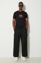 Alpha Industries cotton t-shirt 100501RB.03 black SS24