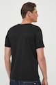 Ruházat Alpha Industries pamut póló 100501RB.03 fekete