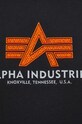 Хлопковая футболка Alpha Industries 100501RB.03 чёрный