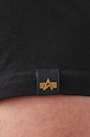 Alpha Industries tricou din bumbac 118533.03 negru