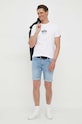 Alpha Industries t-shirt bawełniany 118533.09 biały AW23