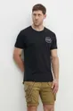 nero Alpha Industries t-shirt in cotone Space Shuttle T