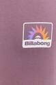 Billabong t-shirt bawełniany fioletowy ABYZT01952