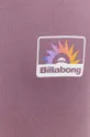 vijolična Bombažna kratka majica Billabong