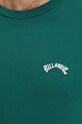 Billabong tricou din bumbac Arch Crew EBYKT00100 turcoaz