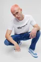 Bombažna kratka majica Karl Lagerfeld Jeans  100 % Organski bombaž