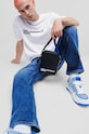 Bavlněné tričko Karl Lagerfeld Jeans 235D1707 bílá