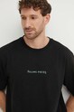 Filling Pieces tricou din bumbac Carabiner negru 74417051861