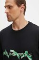Filling Pieces t-shirt bawełniany Handshake czarny 88113631955