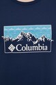 Columbia pamut póló 1991036 sötétkék