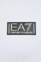 λευκό Βαμβακερό μπλουζάκι EA7 Emporio Armani